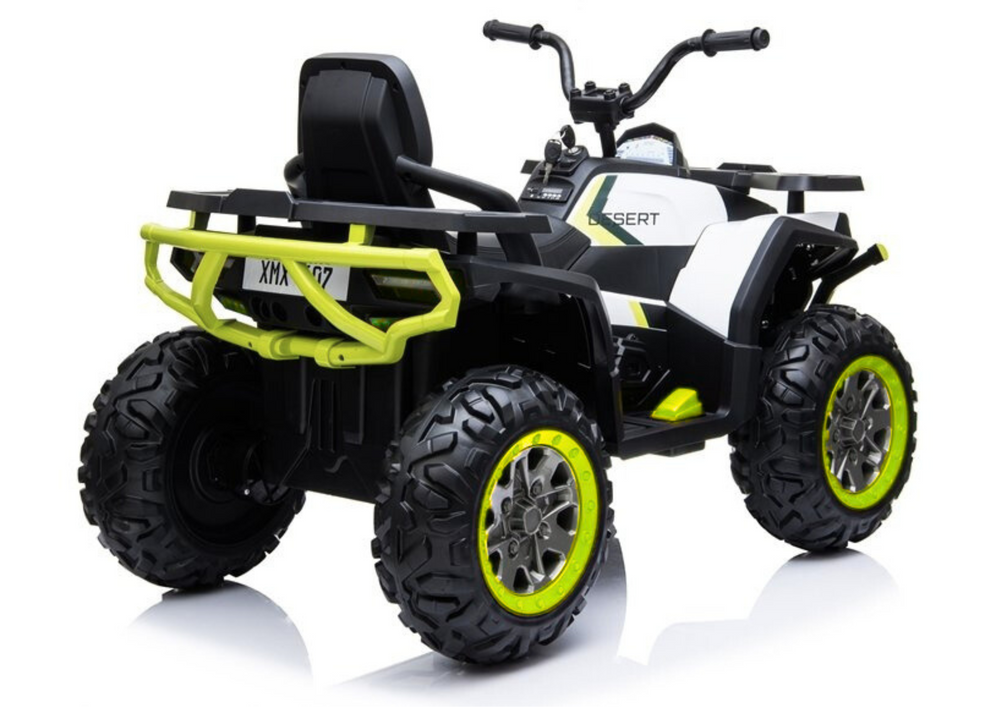 Elektrická čtyřkolka XMX607 bílá pro děti od 3 let – 12V