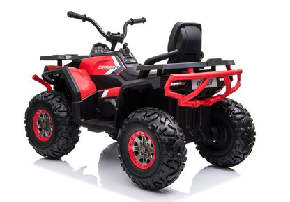 Elektrická čtyřkolka XMX607 červená pro děti od 3 let