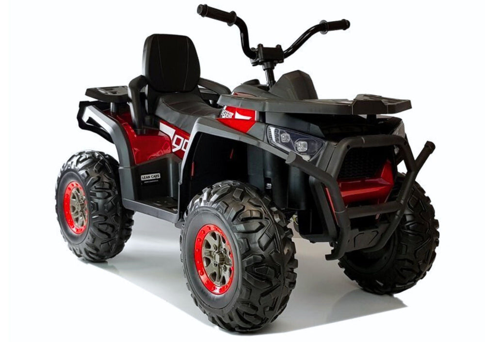 Elektrická čtyřkolka XMX607 pro děti - červená lakovaná