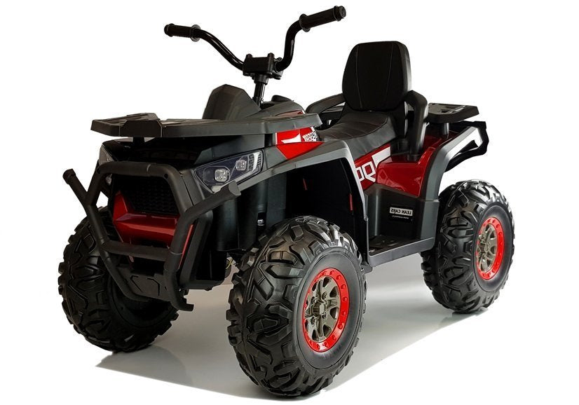 Elektrická čtyřkolka XMX607 pro děti - červená lakovaná