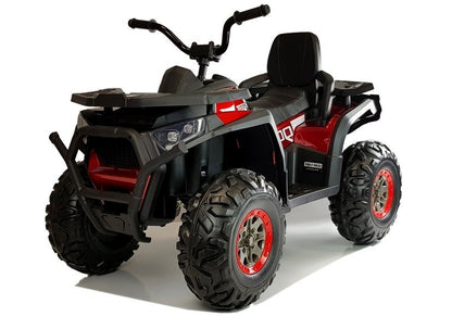 Elektrická čtyřkolka XMX607 pro děti - červená lakovaná