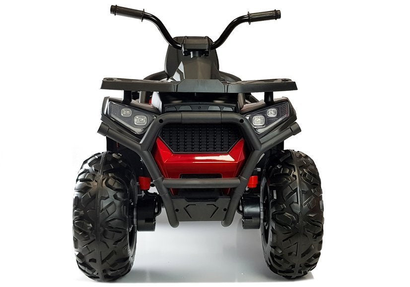 Elektrická čtyřkolka XMX607 pro děti - červená lakovaná