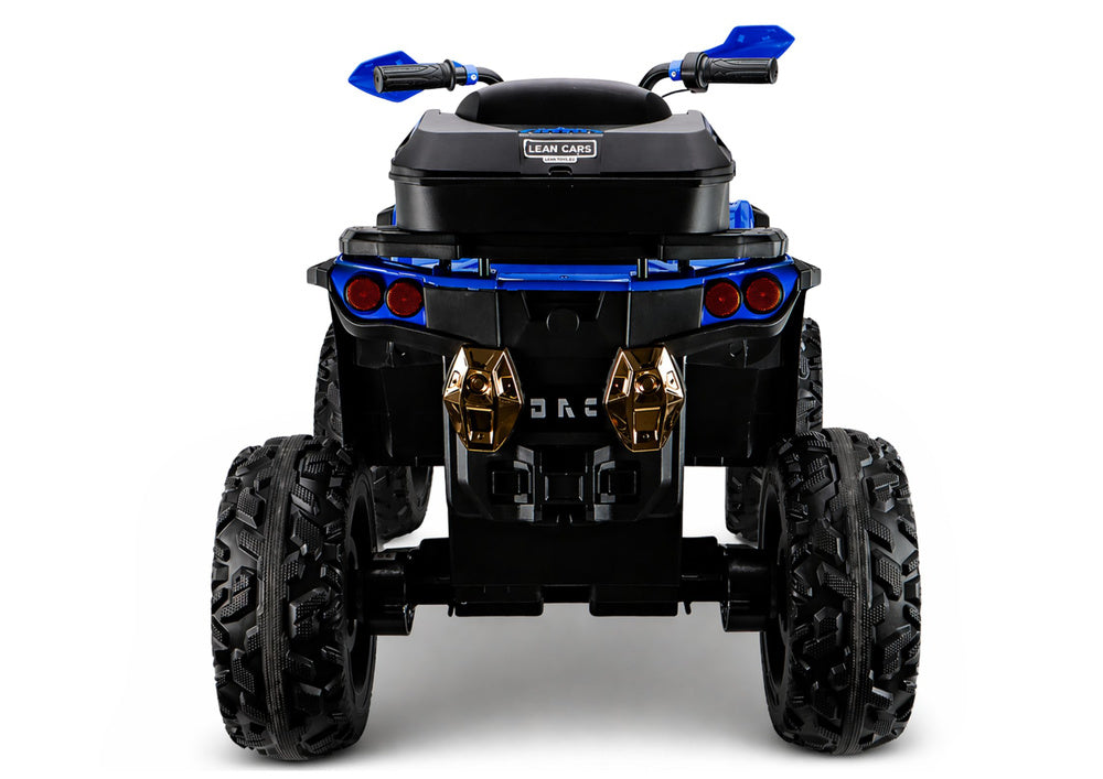 Elektrická čtyřkolka XW-08 4x4 45W modrá – 12V baterie
