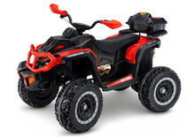 Elektrická čtyřkolka XW-08 4x4 45W pro děti červená