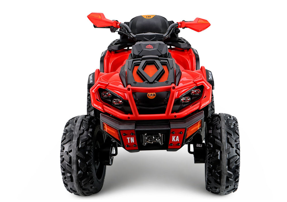 Elektrická čtyřkolka XW-08 4x4 45W pro děti červená