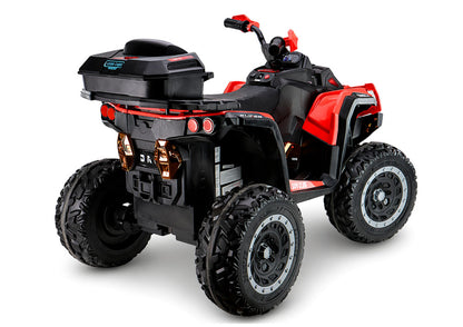 Elektrická čtyřkolka XW-08 4x4 45W pro děti červená