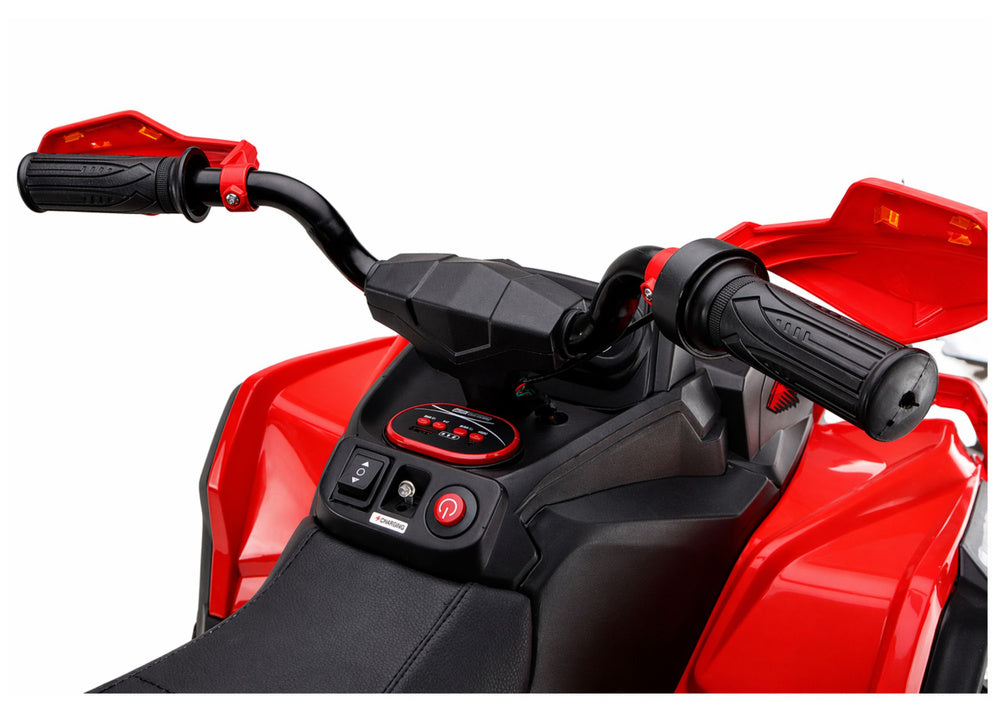 Elektrická čtyřkolka XW-08 4x4 45W pro děti červená