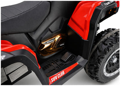 Elektrická čtyřkolka XW-08 4x4 45W pro děti červená