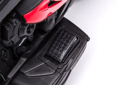 Elektrická motorka BMW HP4 na akumulátor červená