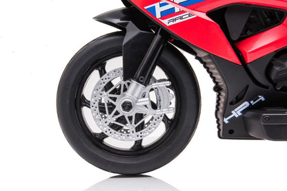 Elektrická motorka BMW HP4 na akumulátor červená