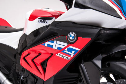 Elektrická motorka BMW HP4 na akumulátor červená