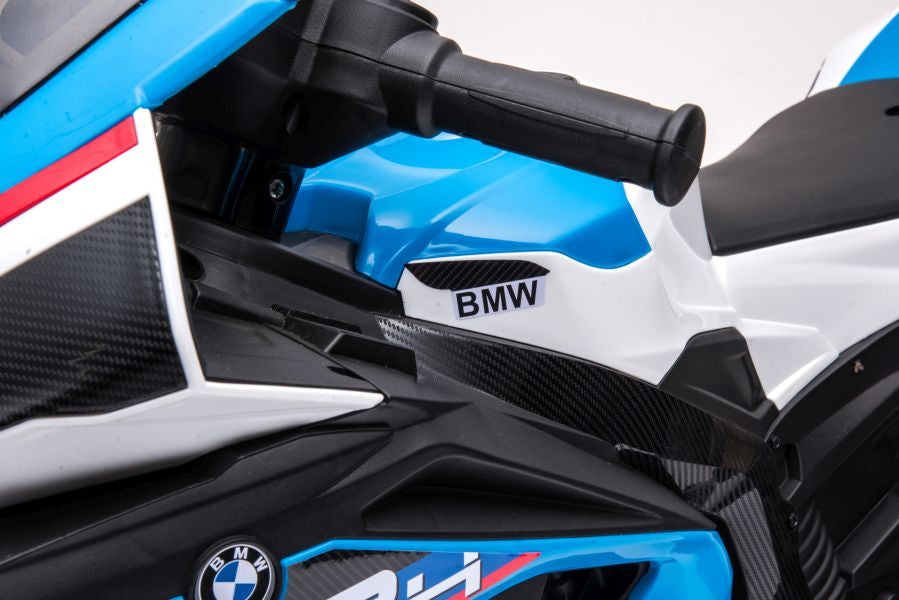 Elektrická motorka BMW HP4 na akumulátor modrá