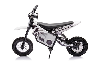 Elektrická motorka cross 36V s akumulátorem A9901 bílá