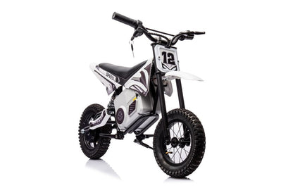 Elektrická motorka cross 36V s akumulátorem A9901 bílá