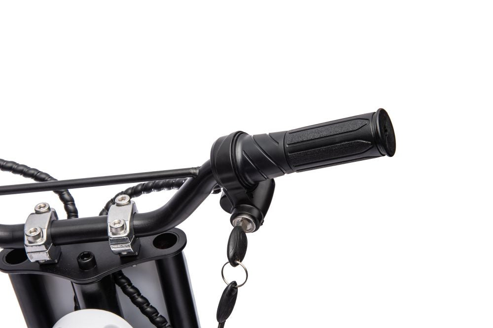 Elektrická motorka cross 36V s akumulátorem A9901 bílá
