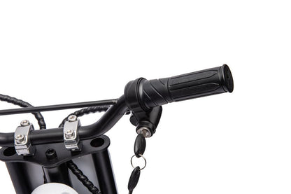 Elektrická motorka cross 36V s akumulátorem A9901 bílá