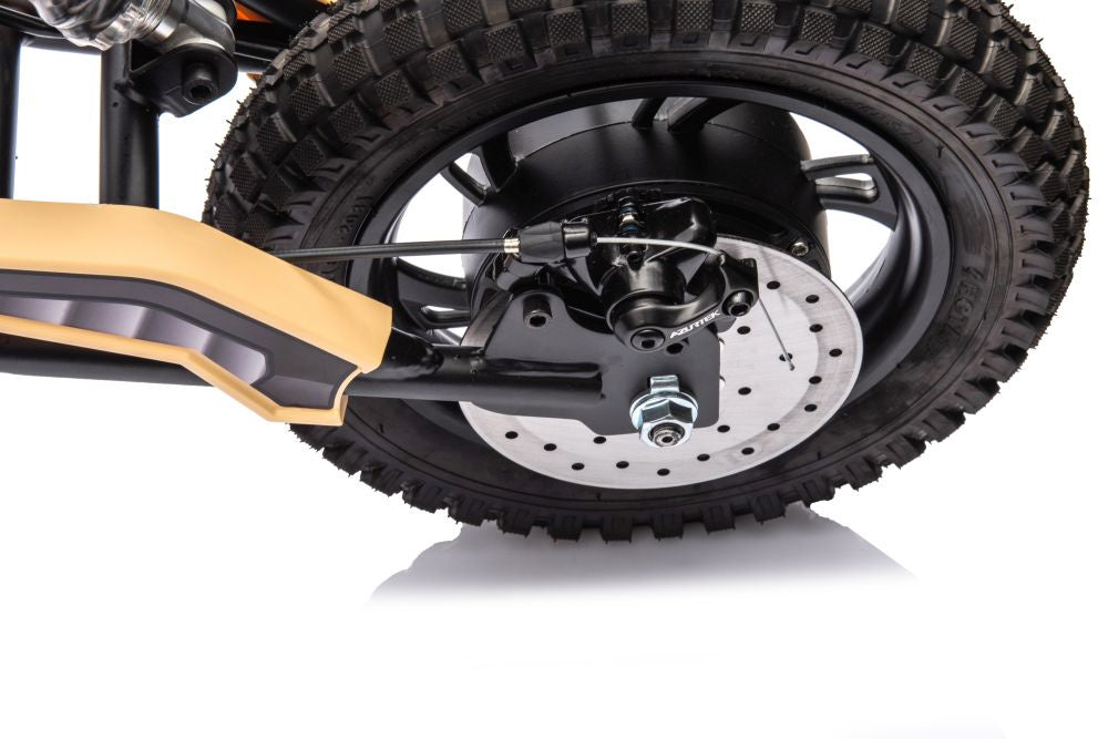 Elektrická motorka cross 36V s akumulátorem A9901 khaki