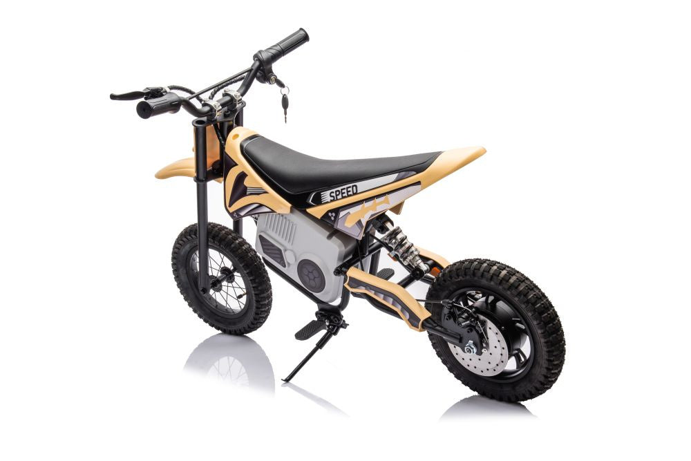 Elektrická motorka cross 36V s akumulátorem A9901 khaki