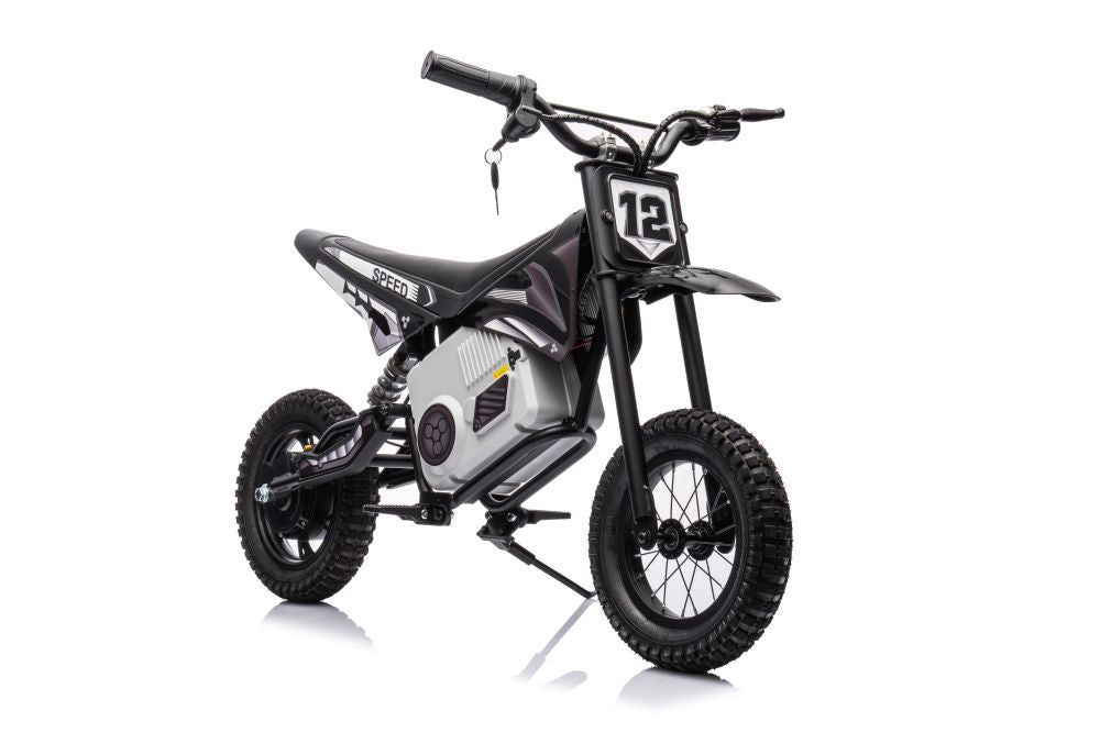 Elektrická motorka cross na akumulátor 36V A9901 černá