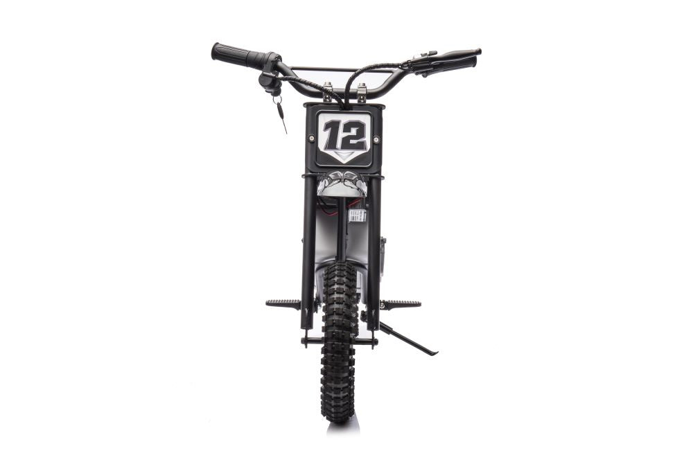 Elektrická motorka cross na akumulátor 36V A9901 černá