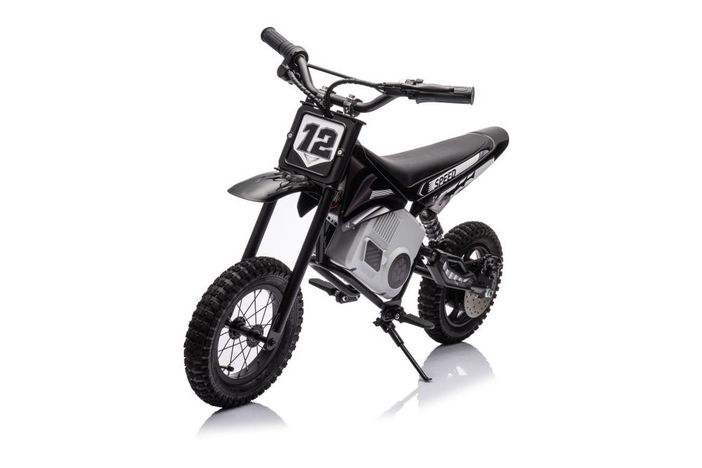 Elektrická motorka cross na akumulátor 36V A9901 černá
