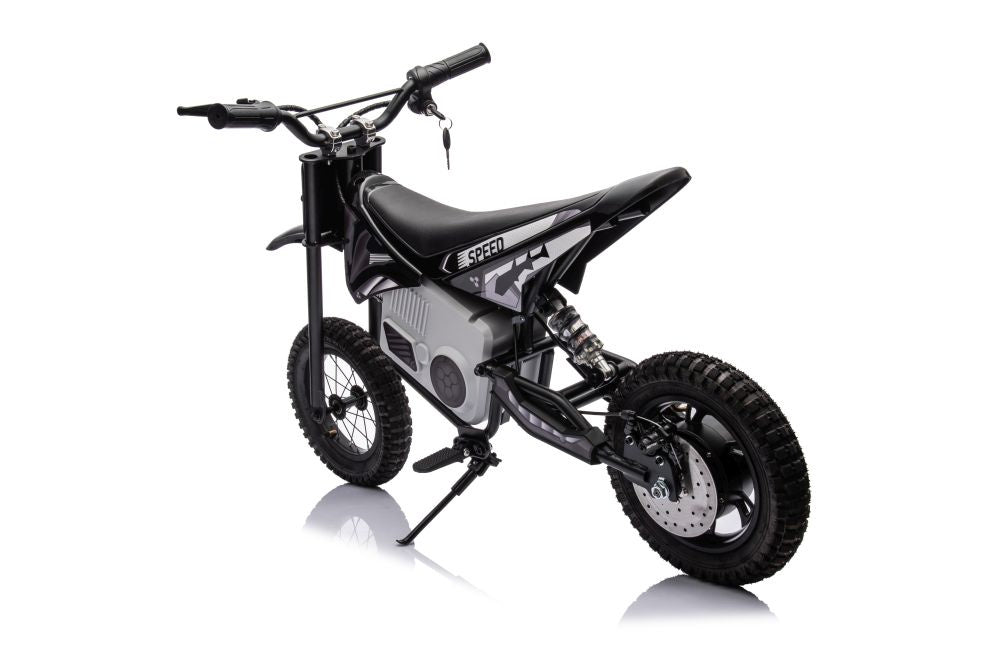 Elektrická motorka cross na akumulátor 36V A9901 černá