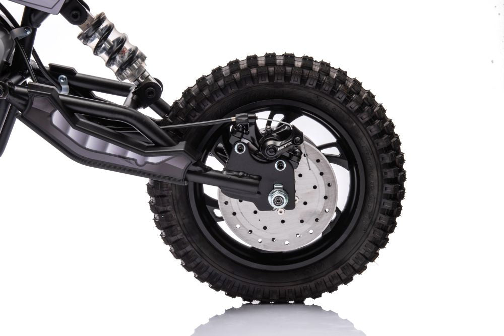 Elektrická motorka cross na akumulátor 36V A9901 černá