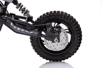 Elektrická motorka cross na akumulátor 36V A9901 černá