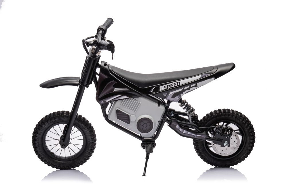 Elektrická motorka cross na akumulátor 36V A9901 černá