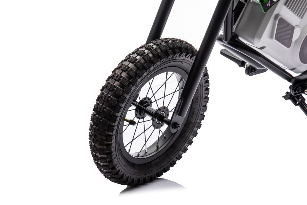 Elektrická motorka cross na akumulátor 36V A9901 zelená