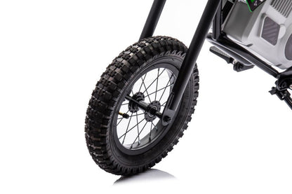Elektrická motorka cross na akumulátor 36V A9901 zelená