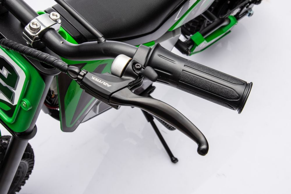 Elektrická motorka cross na akumulátor 36V A9901 zelená