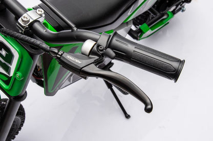 Elektrická motorka cross na akumulátor 36V A9901 zelená
