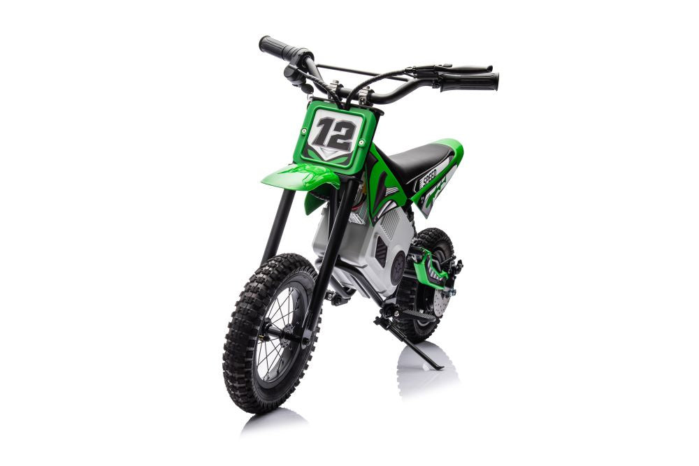 Elektrická motorka cross na akumulátor 36V A9901 zelená