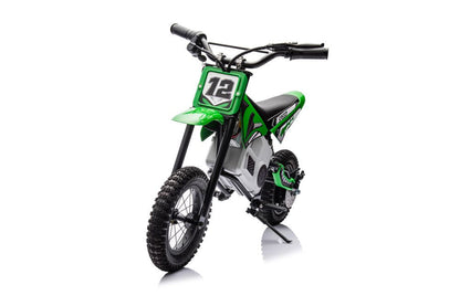 Elektrická motorka cross na akumulátor 36V A9901 zelená