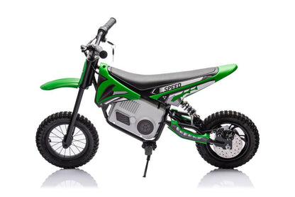 Elektrická motorka cross na akumulátor 36V A9901 zelená