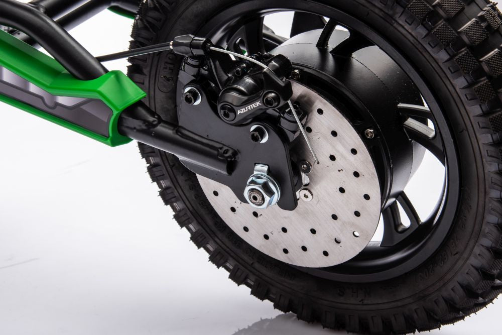 Elektrická motorka cross na akumulátor 36V A9901 zelená