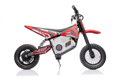 Elektrická motorka cross na akumulátor A9901 36V červená