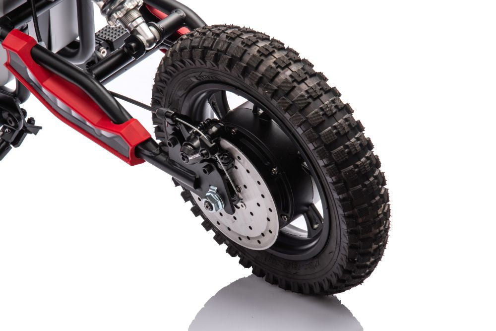 Elektrická motorka cross na akumulátor A9901 36V červená