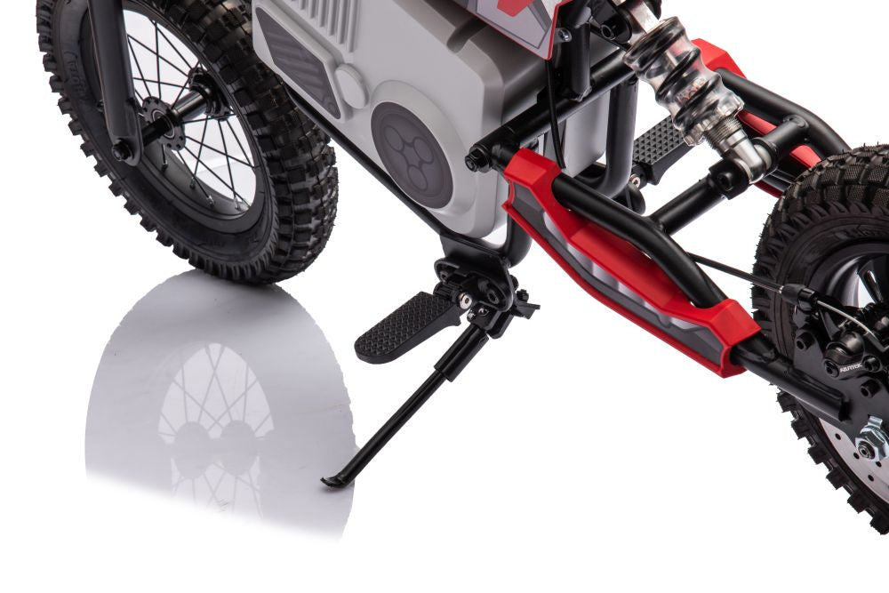 Elektrická motorka cross na akumulátor A9901 36V červená