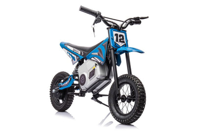 Elektrická motorka cross na akumulátor A9901 36V modrá