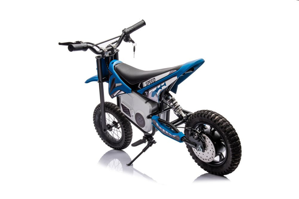 Elektrická motorka cross na akumulátor A9901 36V modrá