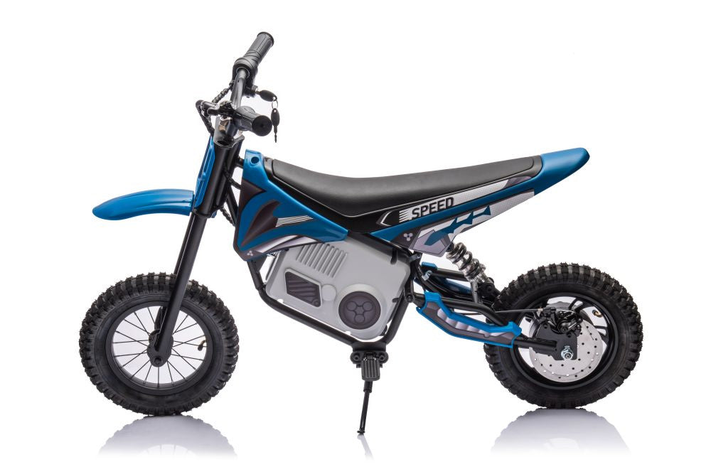 Elektrická motorka cross na akumulátor A9901 36V modrá