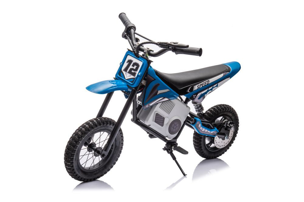 Elektrická motorka cross na akumulátor A9901 36V modrá
