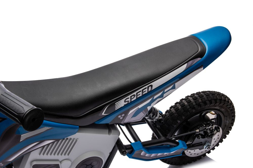 Elektrická motorka cross na akumulátor A9901 36V modrá