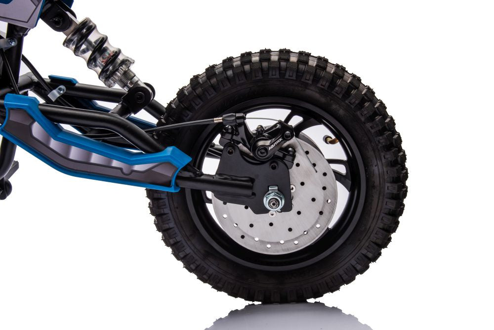 Elektrická motorka cross na akumulátor A9901 36V modrá