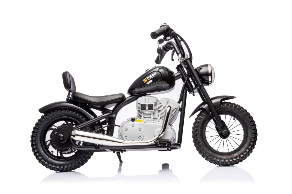 Elektrická motorka na akumulátor 36V černá – A9902