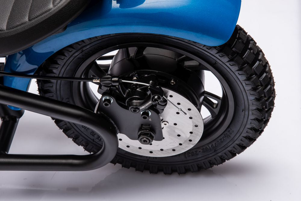 Elektrická motorka na akumulátor 36V modrá – A9902