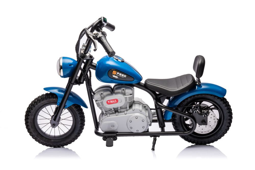 Elektrická motorka na akumulátor 36V modrá – A9902