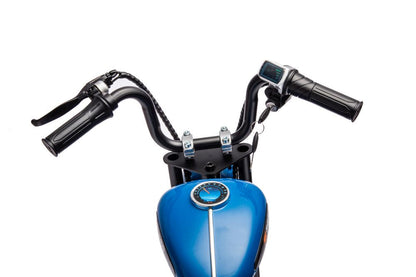 Elektrická motorka na akumulátor 36V modrá – A9902